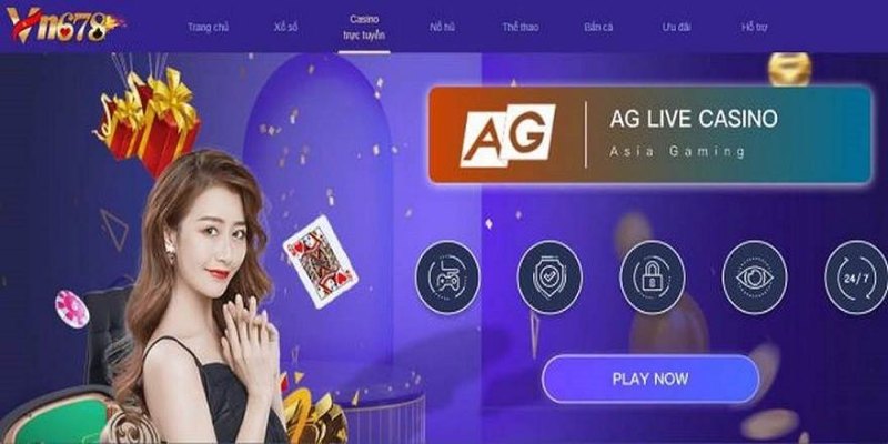 Trang web chơi casino uy tín châu Á